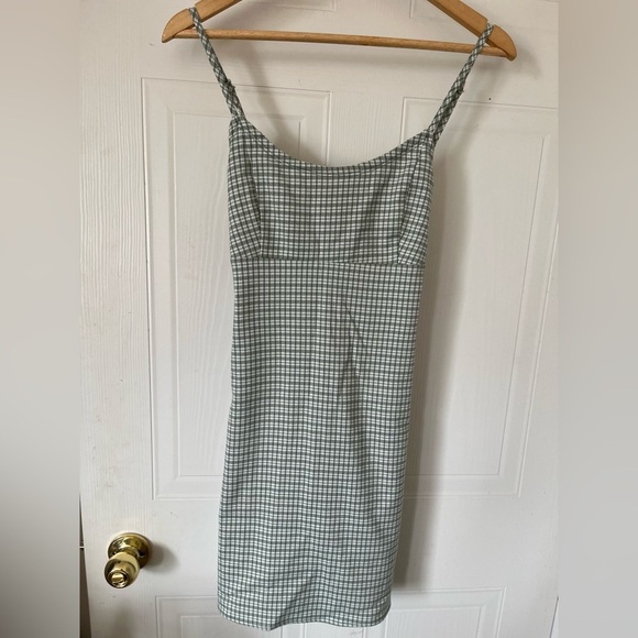 Brandy Melville John galt Plaid Mini Dress - Picture 3 of 16